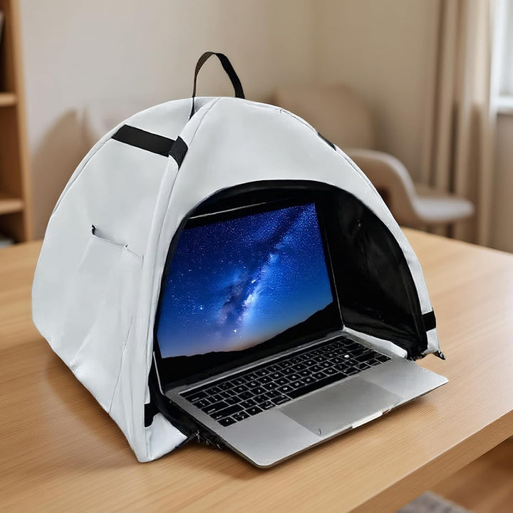 Lisslune | Laptop Sun Shade – Foldable Anti-Glare Privacy Tent for 13–16" Devices – Travory
