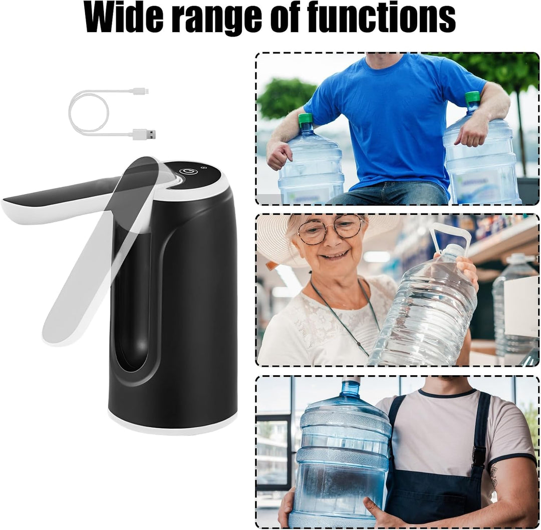 Lisslune | Portable USB Rechargeable Water Dispenser – Hydravo (1+1 FREE)