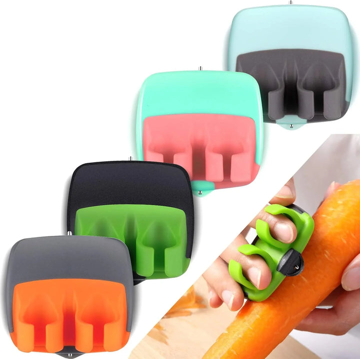 Lisslune | 4-piece finger vegetable peeler set