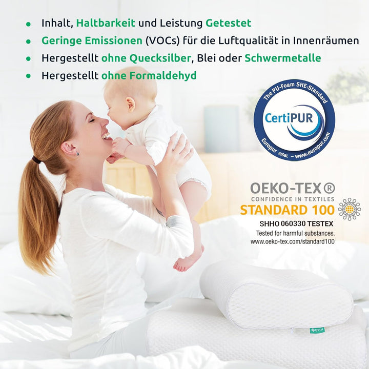 Lisslune | Ergonomic Orthopedic Neck Pillow