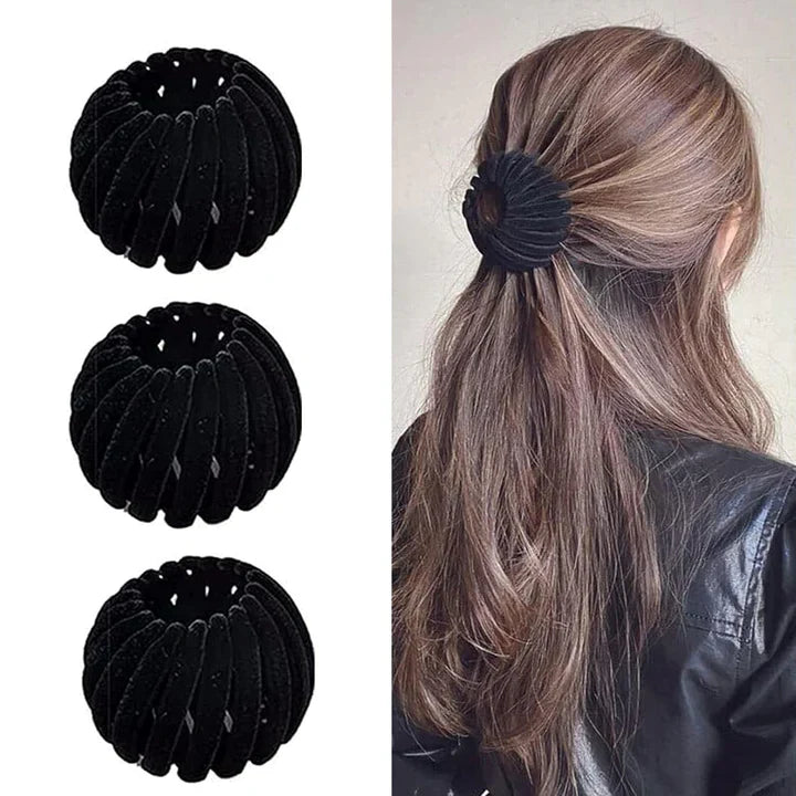 Lisslune | Stylish Bird's Nest Hair Clips – 3-Piece Set