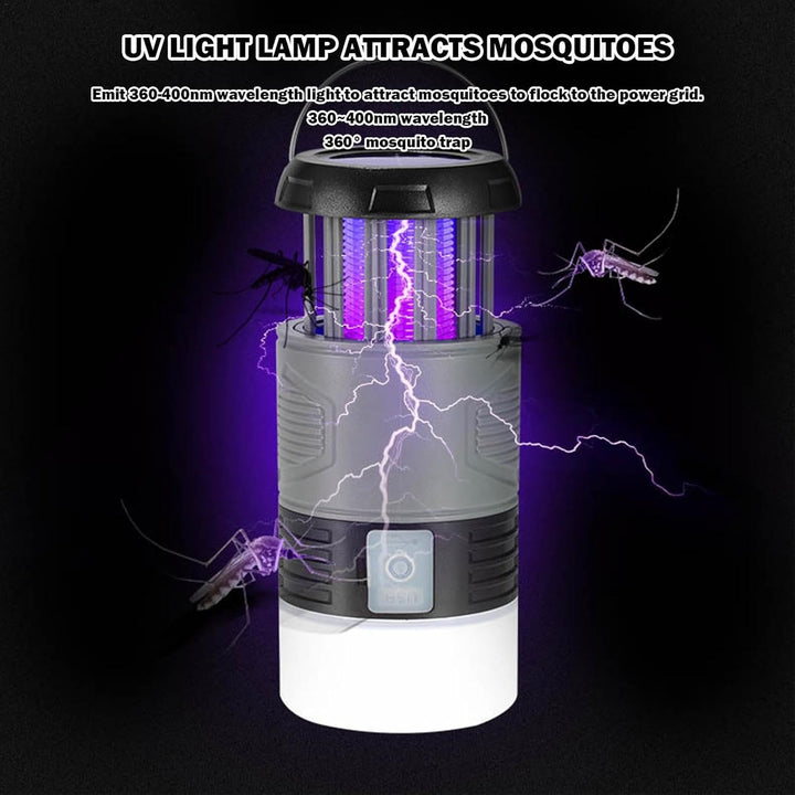 Lisslune | Solar Charging Fly Trap Light with UV Lamp – Zynora