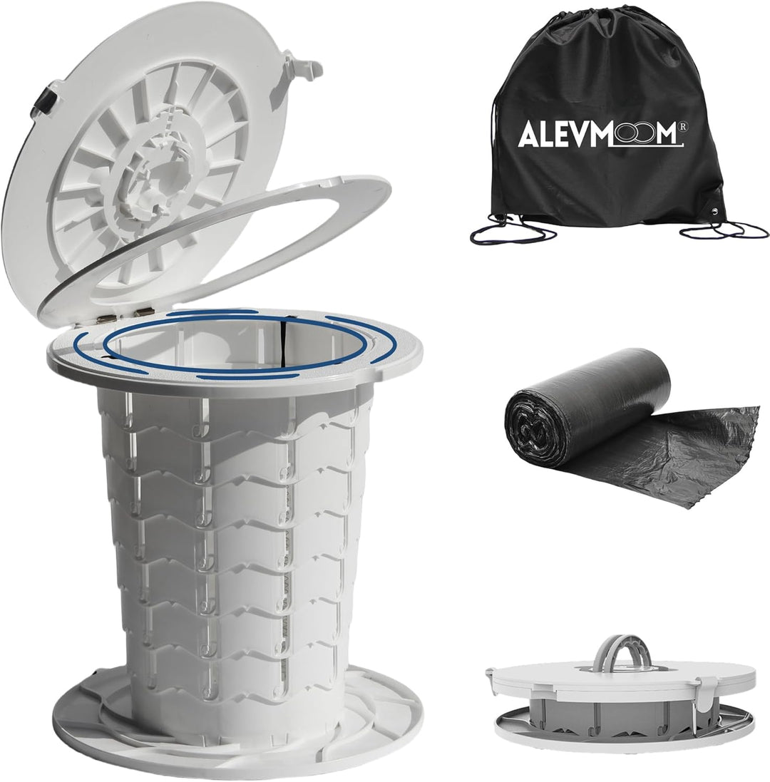 Lisslune | Portable Toilet with Adjustable Height – CampMate
