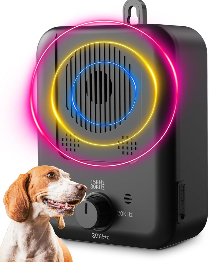 Lisslune | Rechargeable Ultrasonic Anti Barking Device with 50ft Range – Calvero