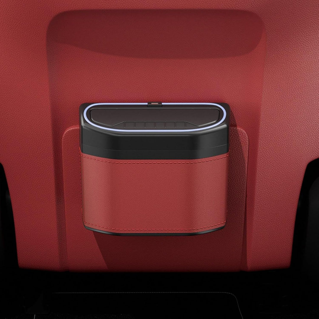 Lisslune | Smell-Proof Car Trash Can with Touch Light – Lurevo
