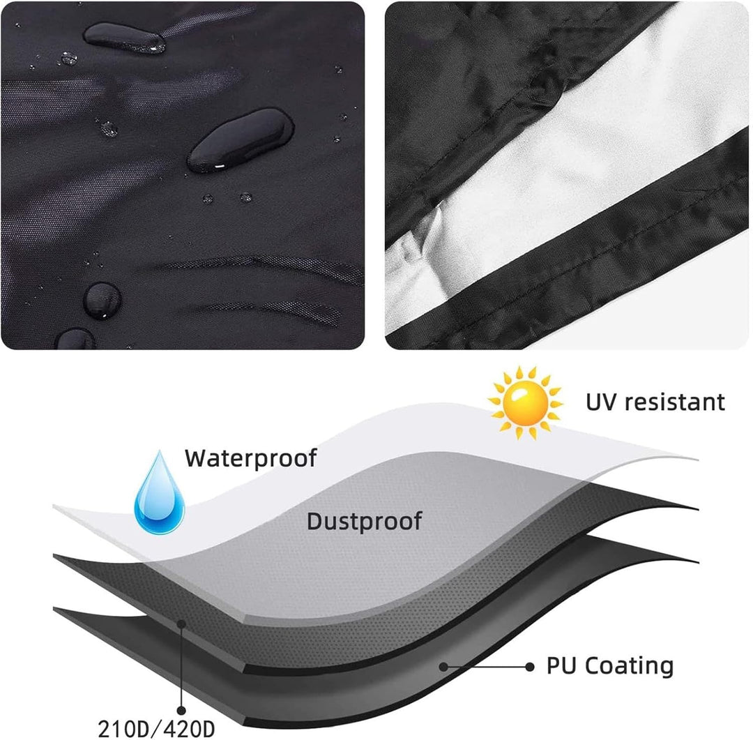 Lisslune | Ice Bath Tank Cover – Waterproof UV-Resistant Rip-Proof Protective Lid – Novyra
