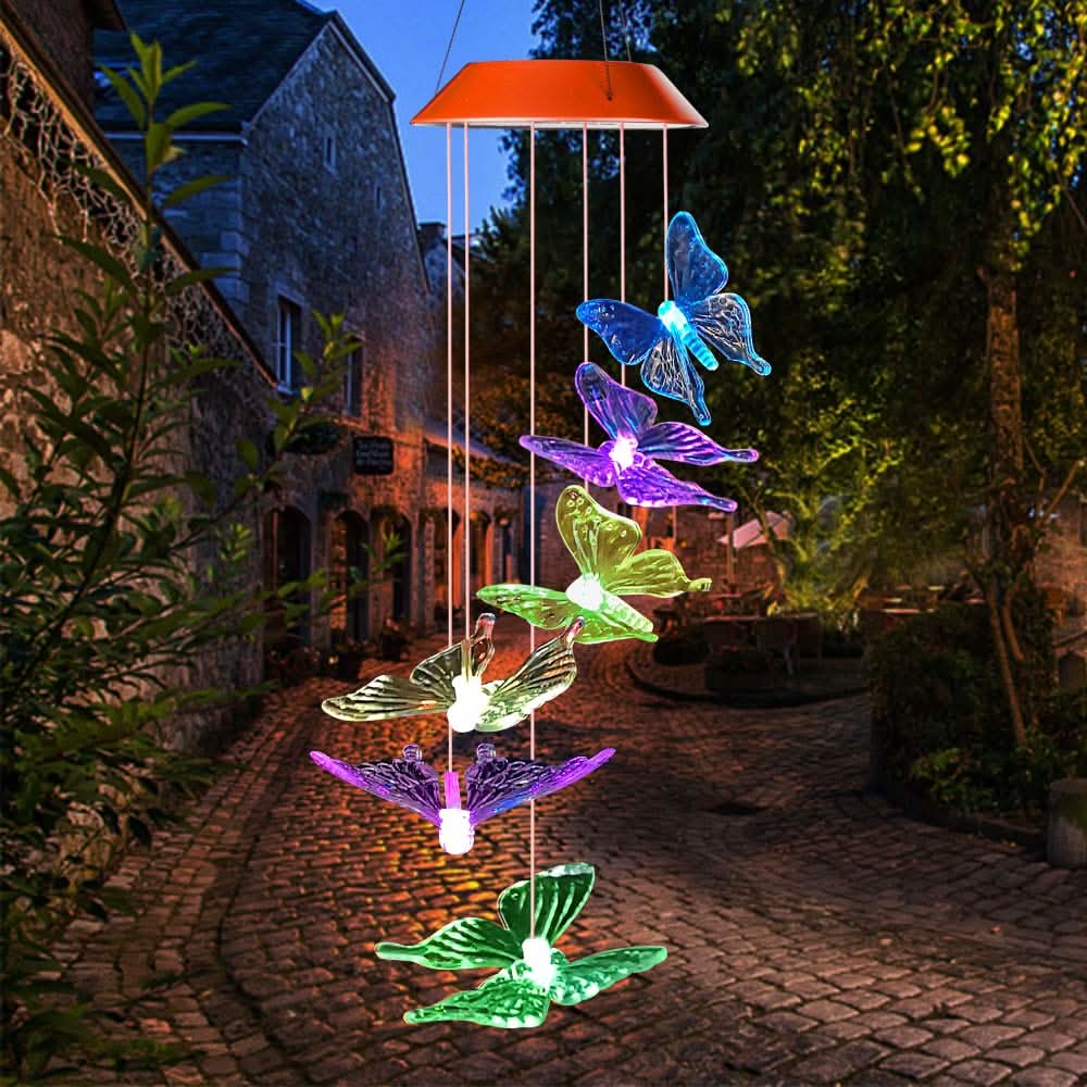 Lisslune | Solar Butterfly Lamps – Colorful Garden Lighting