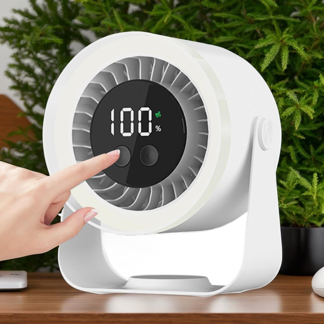 Lisslune | Quiet Desk Fan – Auralis