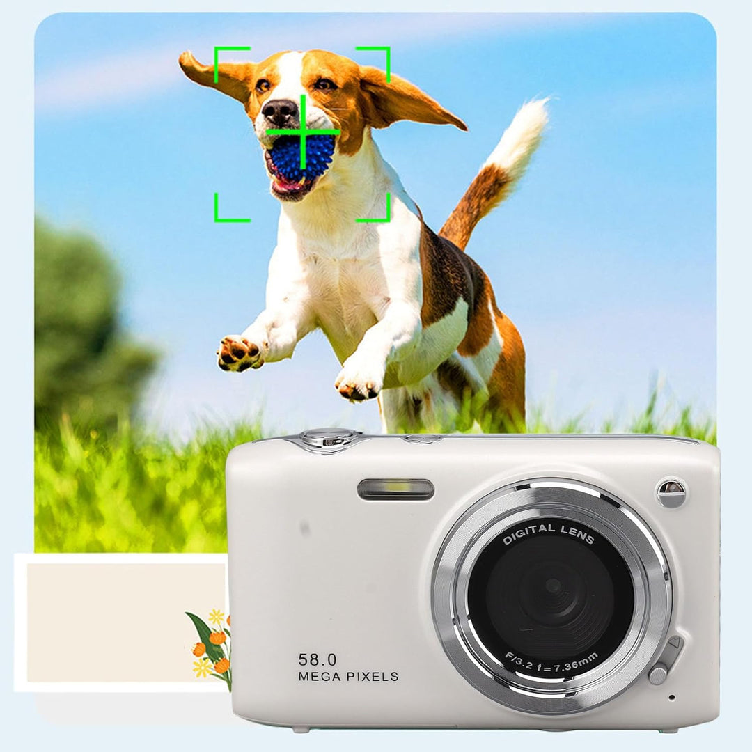 Lisslune | 4K Compact Digital Camera with 58MP Photos and 16X Zoom – Lumora