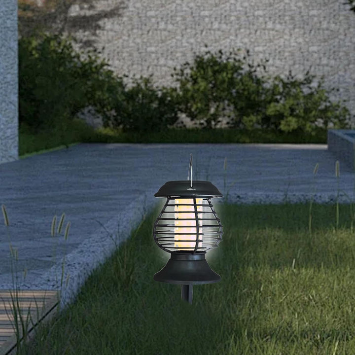 Lisslune | Solar Insect Defense Lamp with LED Light – Effective Mosquito Control for the Garden