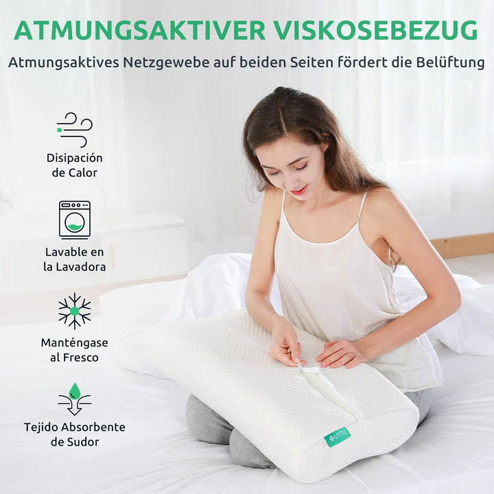 Lisslune | Ergonomic Orthopedic Neck Pillow