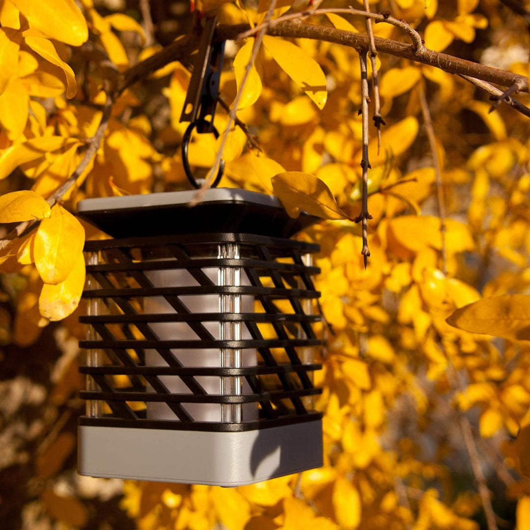 Lisslune | Solar LED garden lantern with ribbed design – Decorative outdoor lighting for garden