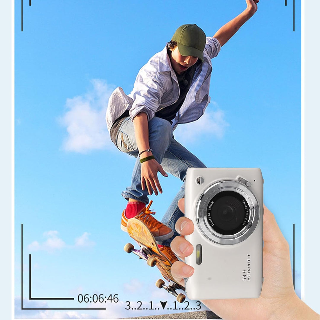 Lisslune | 4K Compact Digital Camera with 58MP Photos and 16X Zoom – Lumora