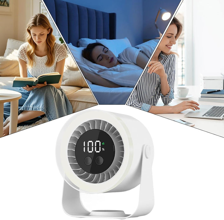 Lisslune | Quiet Desk Fan – Auralis