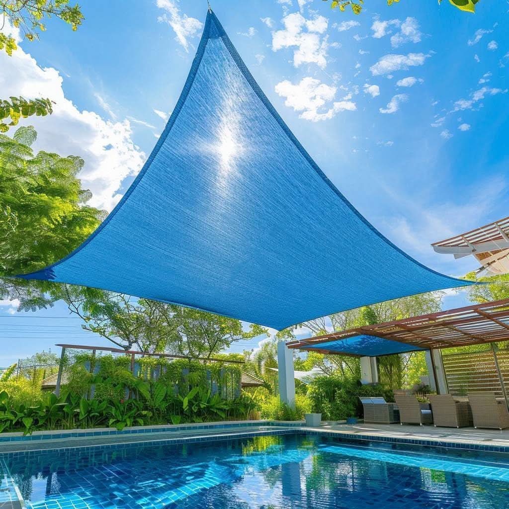 Lisslune | SchattenSicher Rectangle – UV Protective Sail for Garden & Terrace