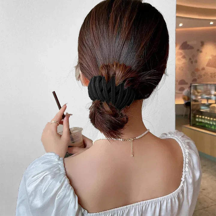 Lisslune | Stylish Bird's Nest Hair Clips – 3-Piece Set