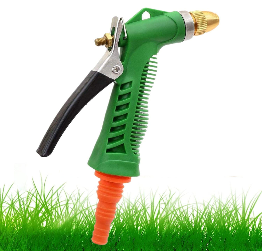 Lisslune | Adjustable high-pressure garden hose nozzle with copper head