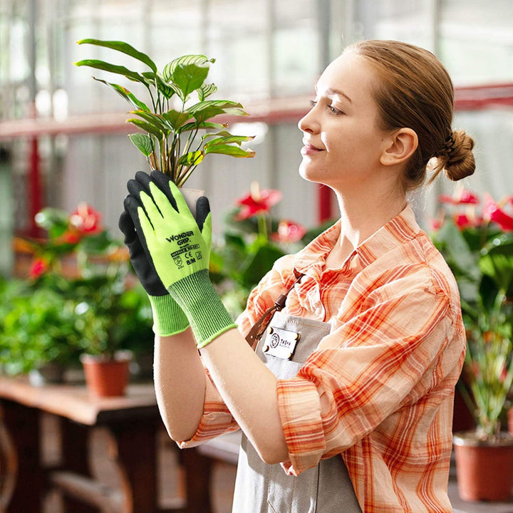 Lisslune | Work Gloves with Wonder Grip – Non-Slip Gloves for Gardening and Craftsmanship