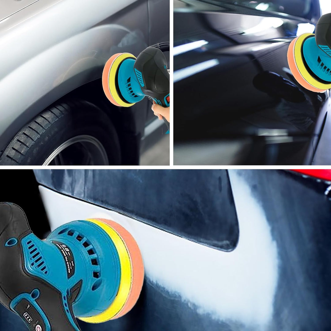 Lisslune | Cordless Car Polisher with Dual Batteries and 8-Speed Control – Torvex