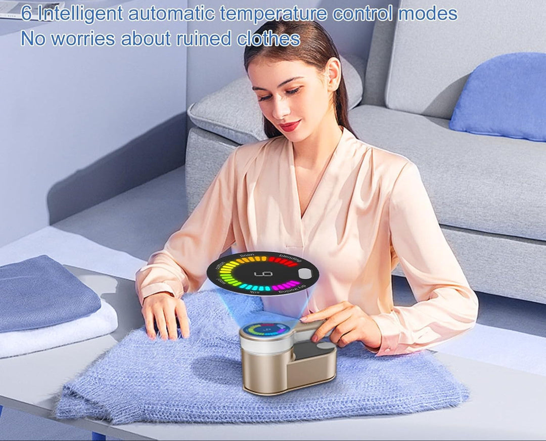 Lisslune | Portable Travel Steamer Iron 1200W with 6 Modes and AU Plug