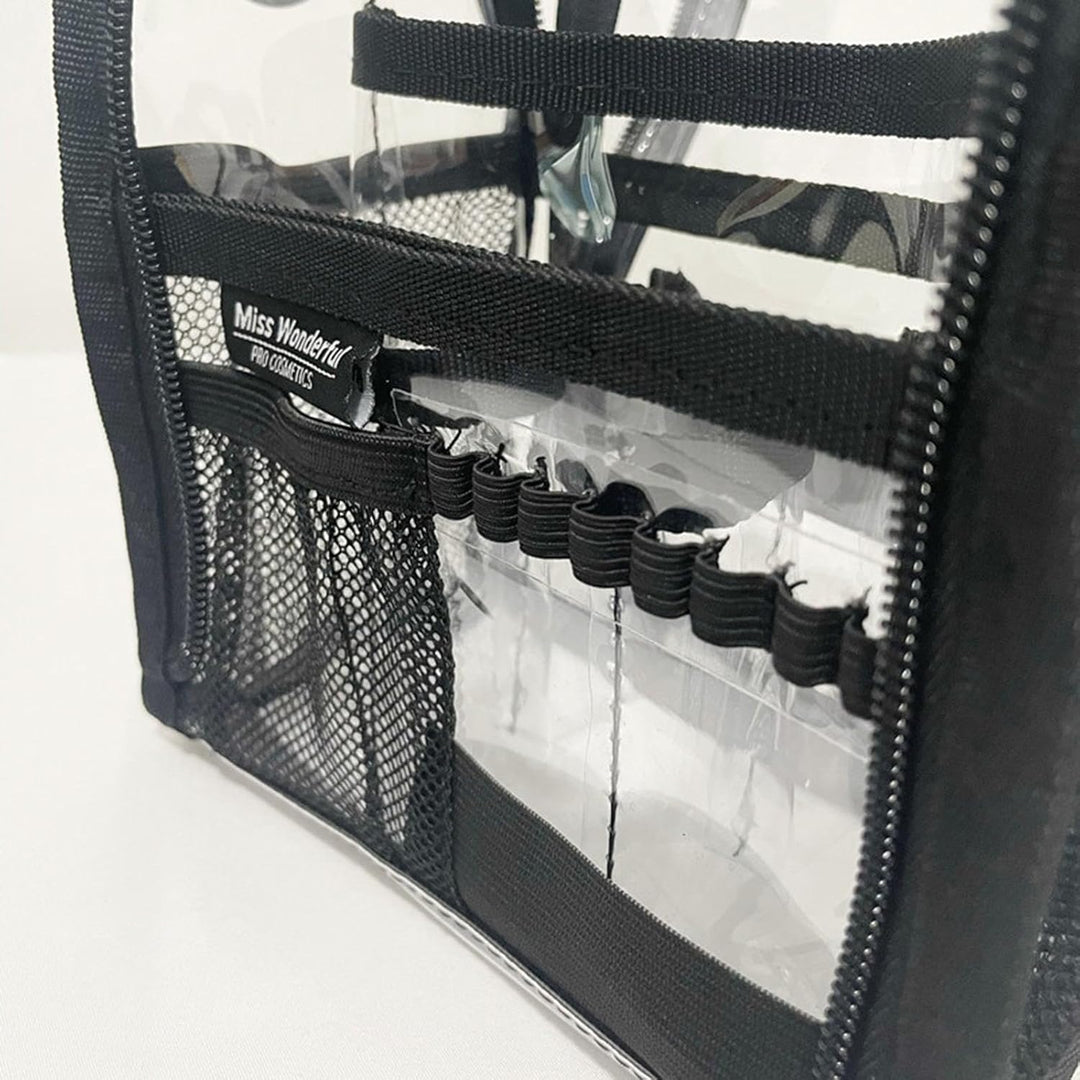 Lisslune | Large Transparent PVC Makeup Bag for Travel & Daily Use – Aveline