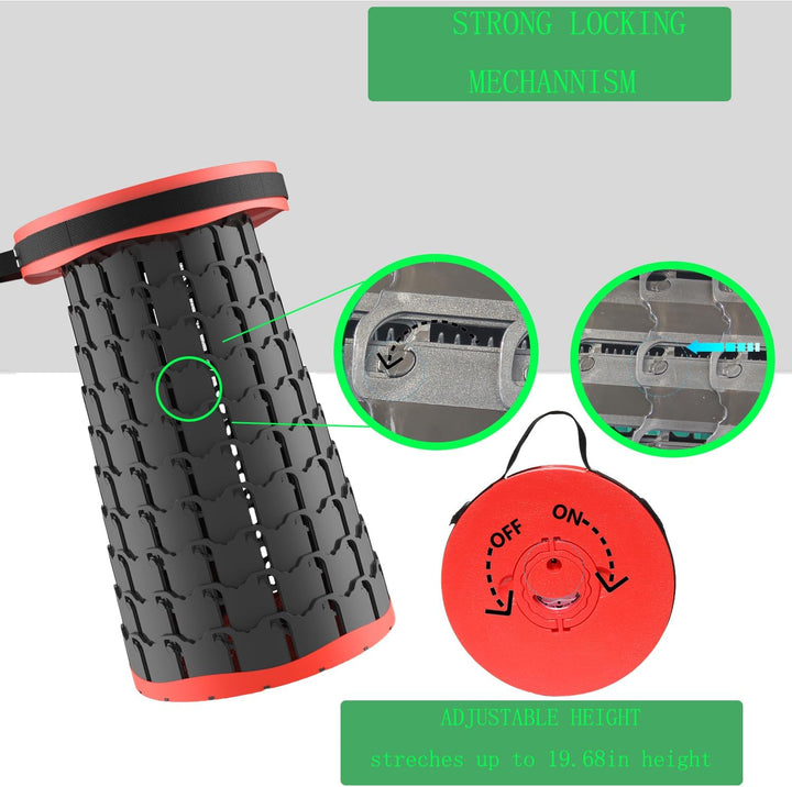 Lisslune | Collapsible Stool with Cushion – SitMax
