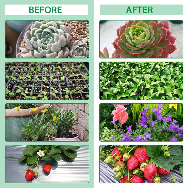 Lisslune | Plant growth light with 4 flexible arms and dimming function for indoor gardens