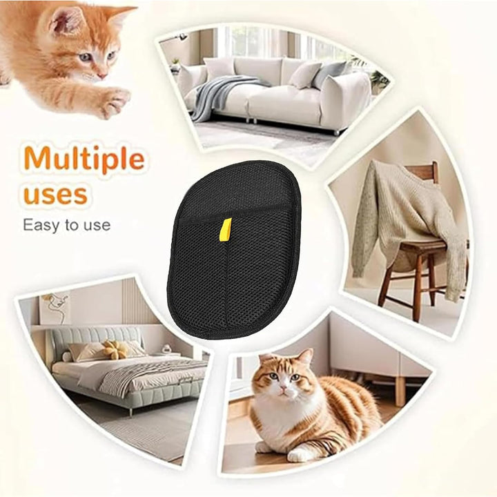 Lisslune | FurEase – Pet Hair Removal Glove for All Coat Types | Gentle Grooming & Shedding Solution