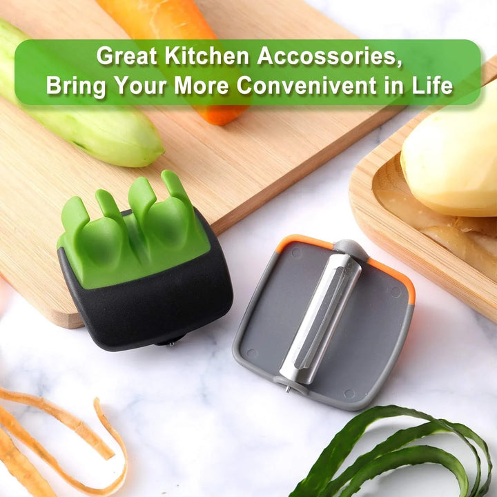 Lisslune | 4-piece finger vegetable peeler set
