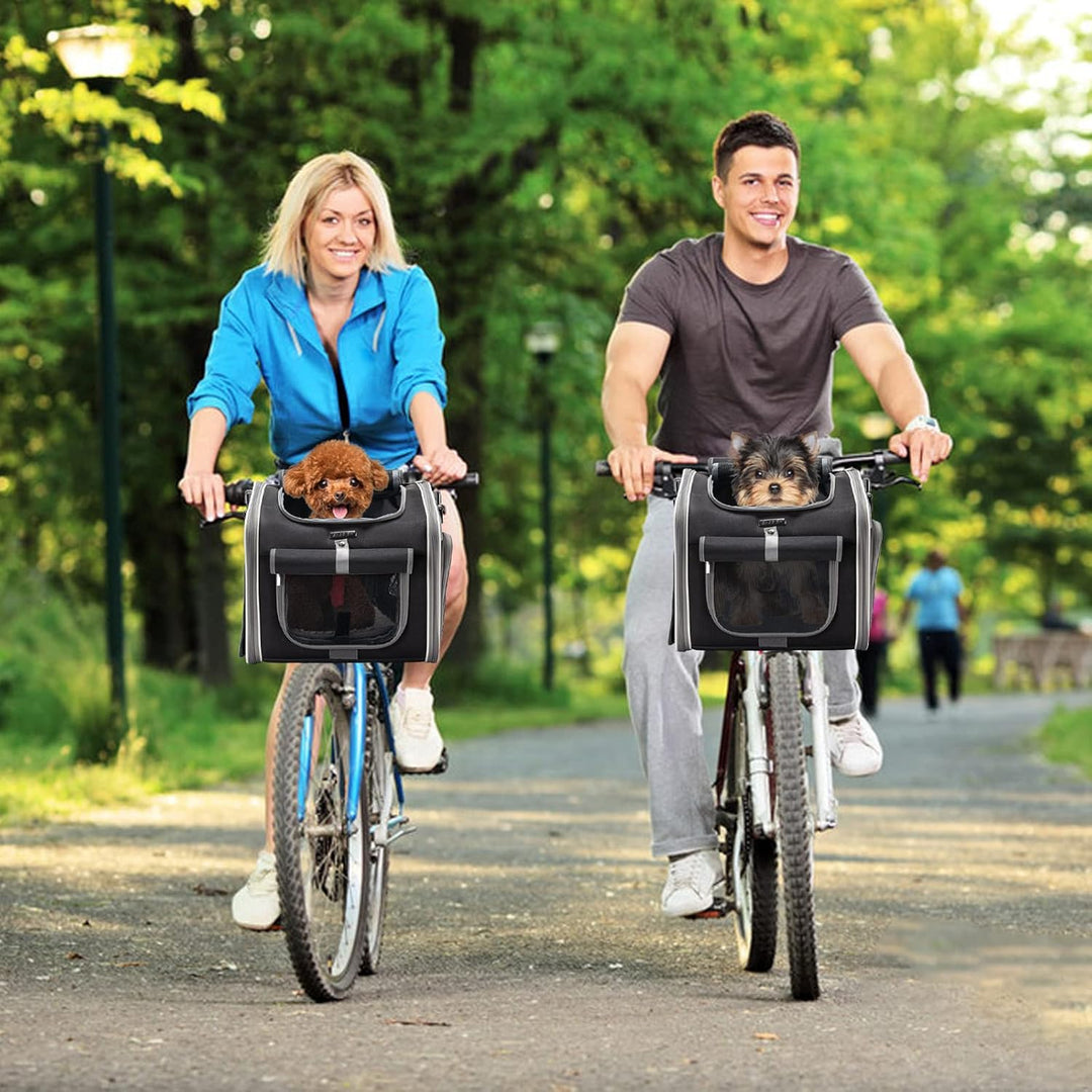 Lisslune | Max – Pet Bike Basket for Dogs & Cats