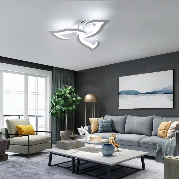 Lisslune | Modern Flower-Shaped LED Ceiling Light for Home Décor
