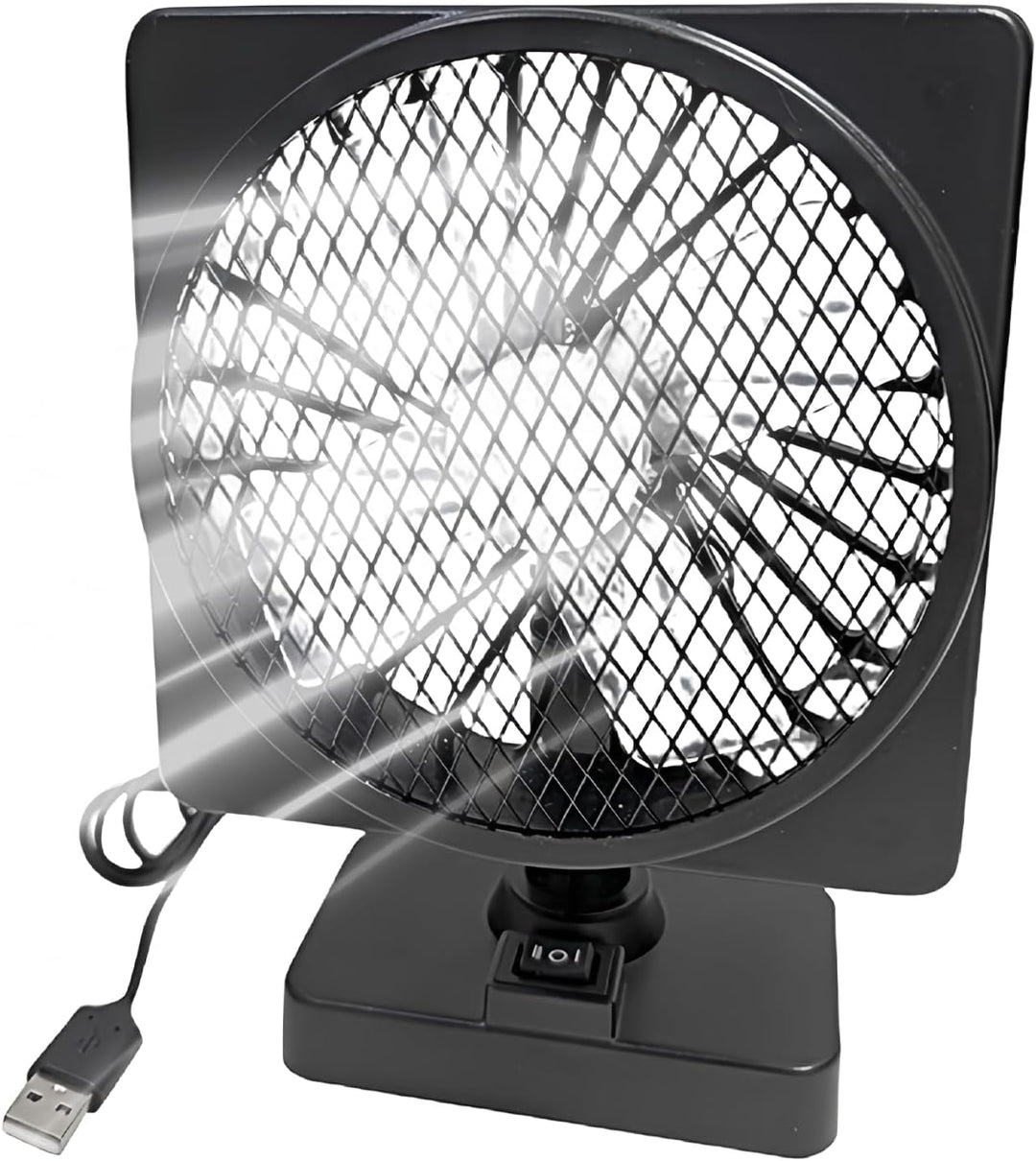 Lisslune | 12V USB Air Circulator Car AC Cooling Fan with 360° Rotation (1+1 FREE) – Aurovent