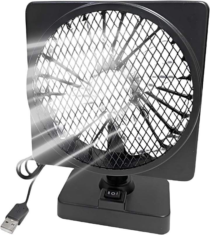 Lisslune | 12V USB Air Circulator Car AC Cooling Fan with 360° Rotation (1+1 FREE) – Aurovent