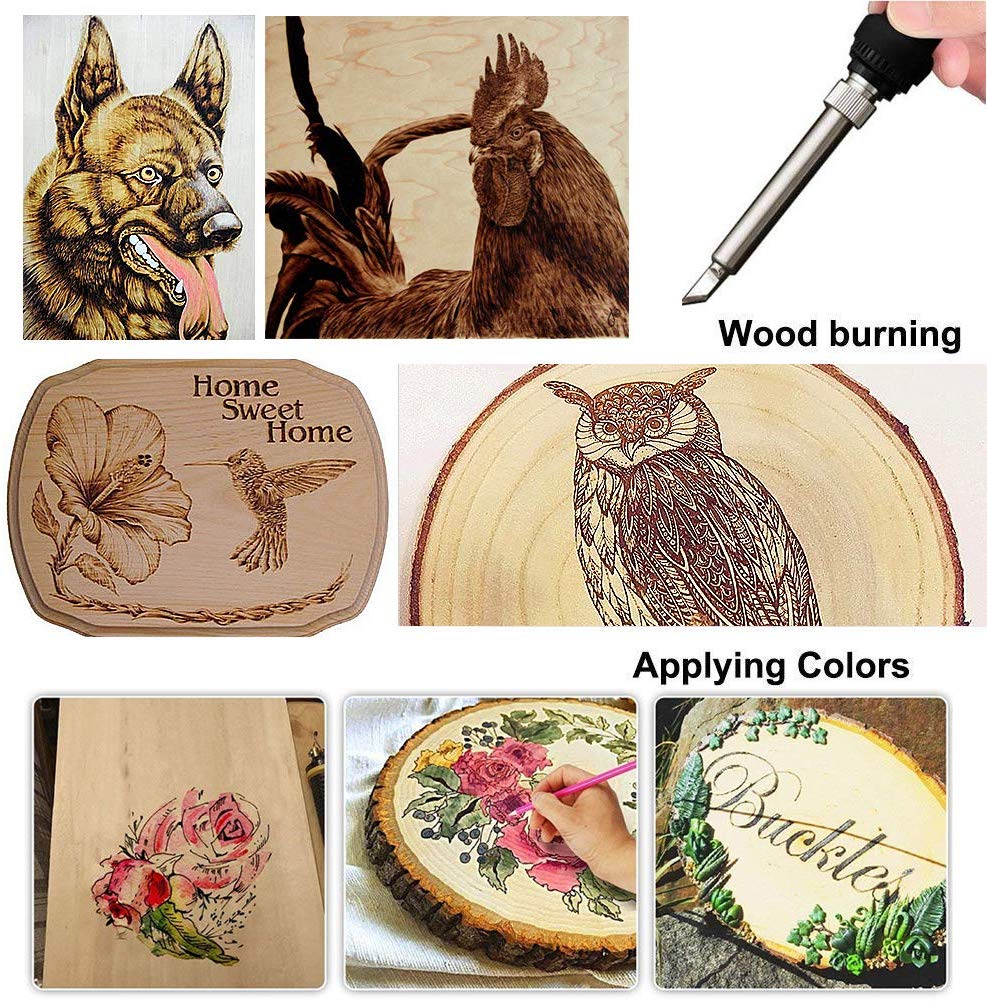 Lisslune | Pyrography Wood Burning Kit | Pyrography Pen