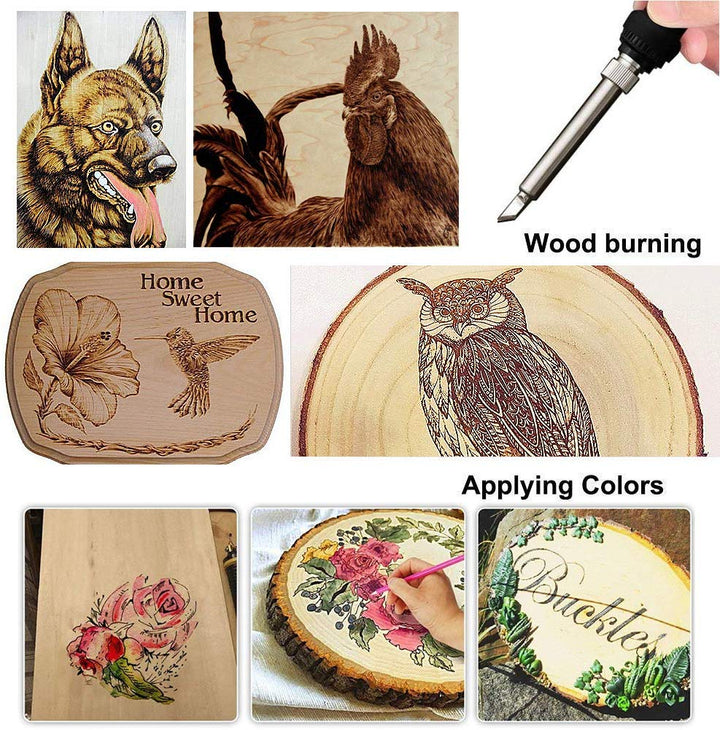 Lisslune | Pyrography Wood Burning Kit | Pyrography Pen