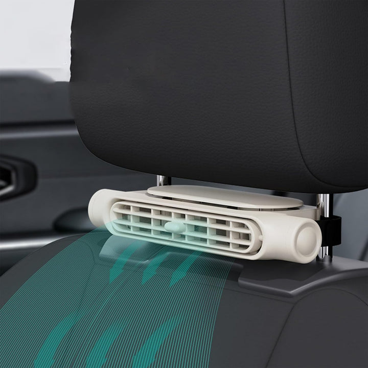 Lisslune | 3 Speeds USB Car Cooling Fan & Headrest Mount – AutoBreeze (1+1 FREE)