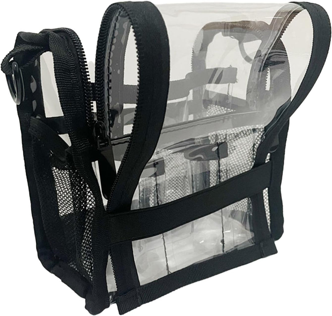 Lisslune | Large Transparent PVC Makeup Bag for Travel & Daily Use – Aveline