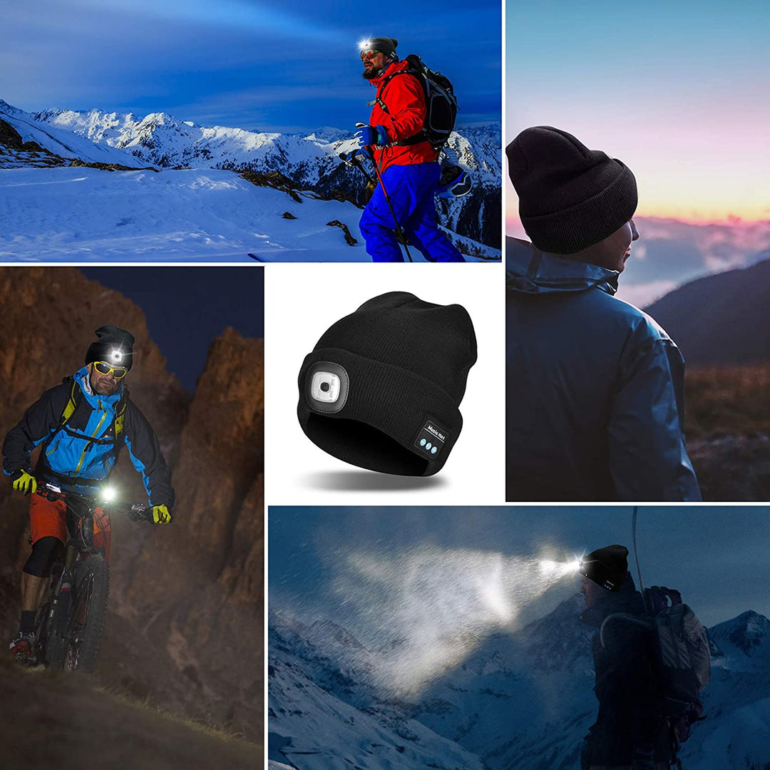Lisslune | Bluetooth Beanie Hat Light Wireless Headphones