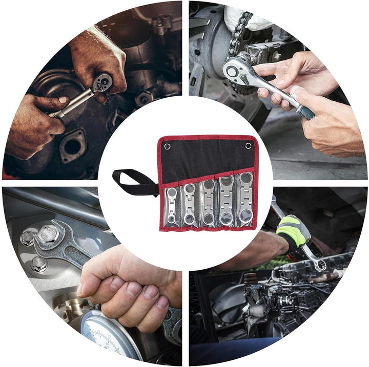 Lisslune | Double Drive Flex Head Ratcheting Wrench – Torvex