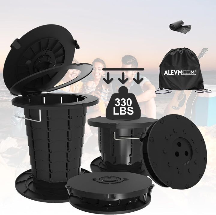 Lisslune | Portable Toilet with Adjustable Height – CampMate