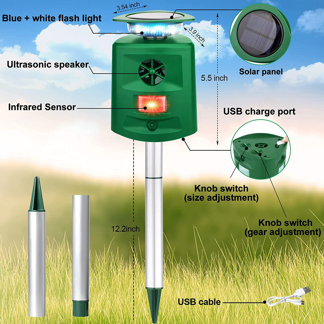 Lisslune | Solar Ultrasonic Repeller