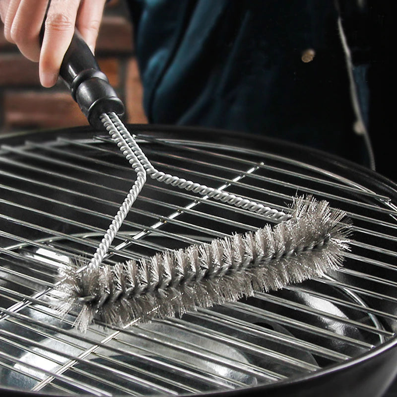 Lisslune | Stainless Steel BBQ Grill Cleaning Brush