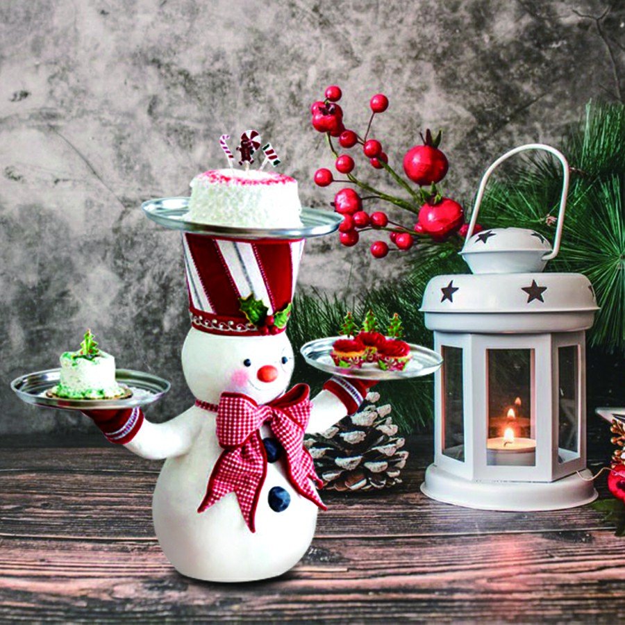 Lisslune | Christmas Snowman Treats Holder