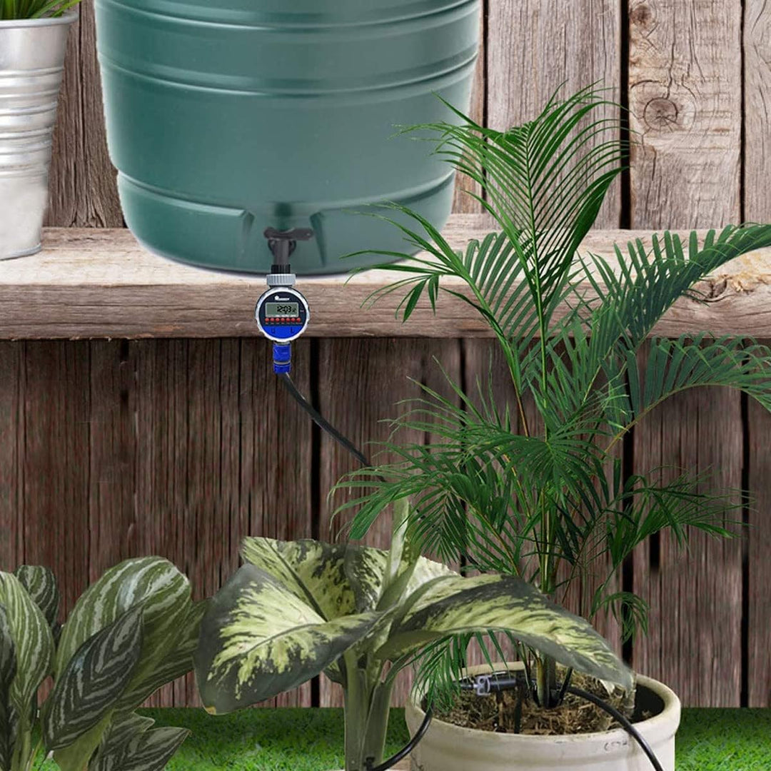 Lisslune | Digital irrigation clock with LCD display – Automatic garden irrigation for plants