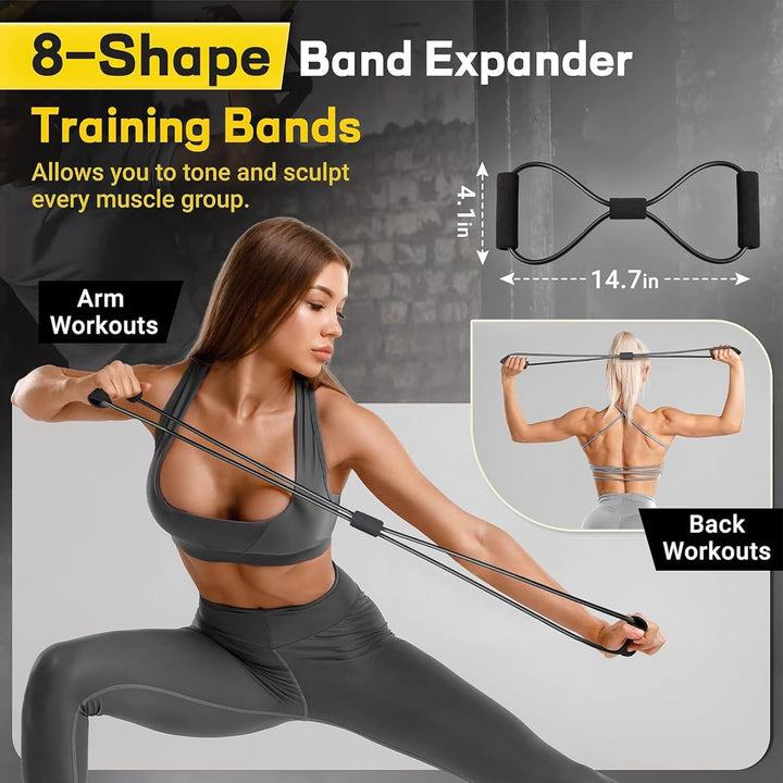 Lisslune | Trainer Suspension Resistance Bands Set – Veltrix