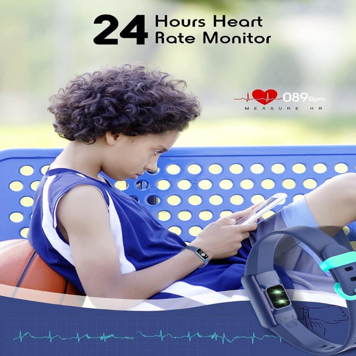 Lisslune | Kids smartwatch with GPS, fitness tracking, and health functions – Viona