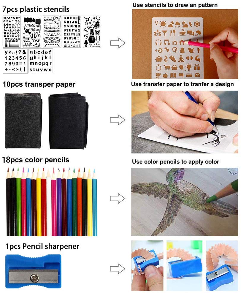 Lisslune | Pyrography Wood Burning Kit | Pyrography Pen