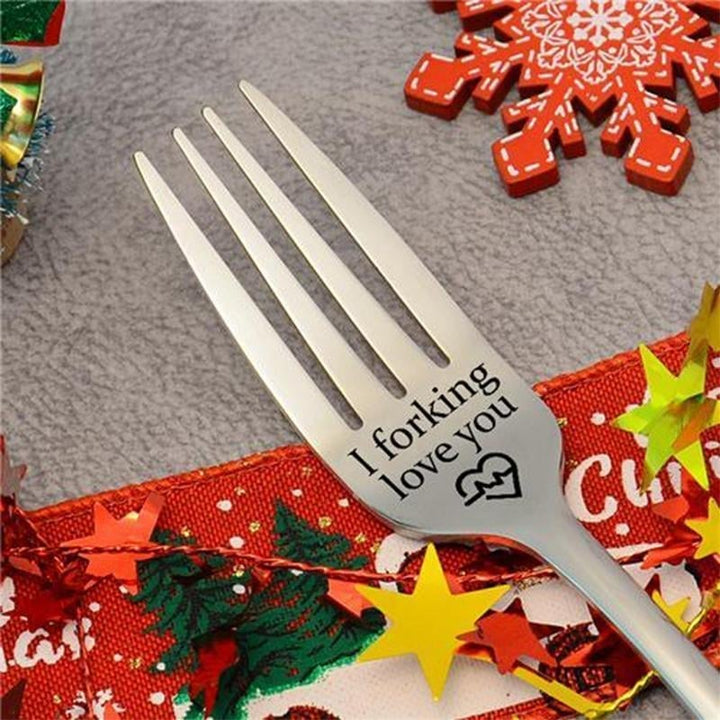 Lisslune | Engraved Fork - Best Funny Gift For Loved One