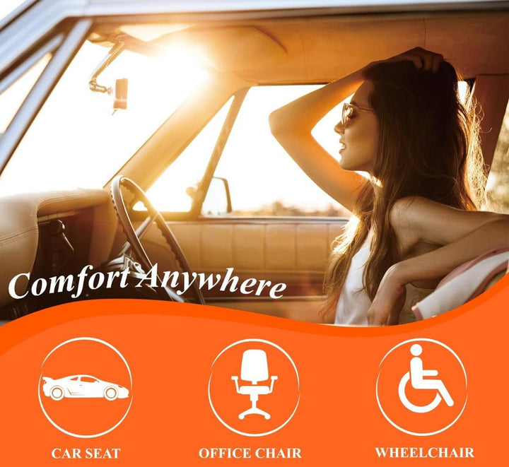 Lisslune | Comfort Memory Foam Car Seat Cushion