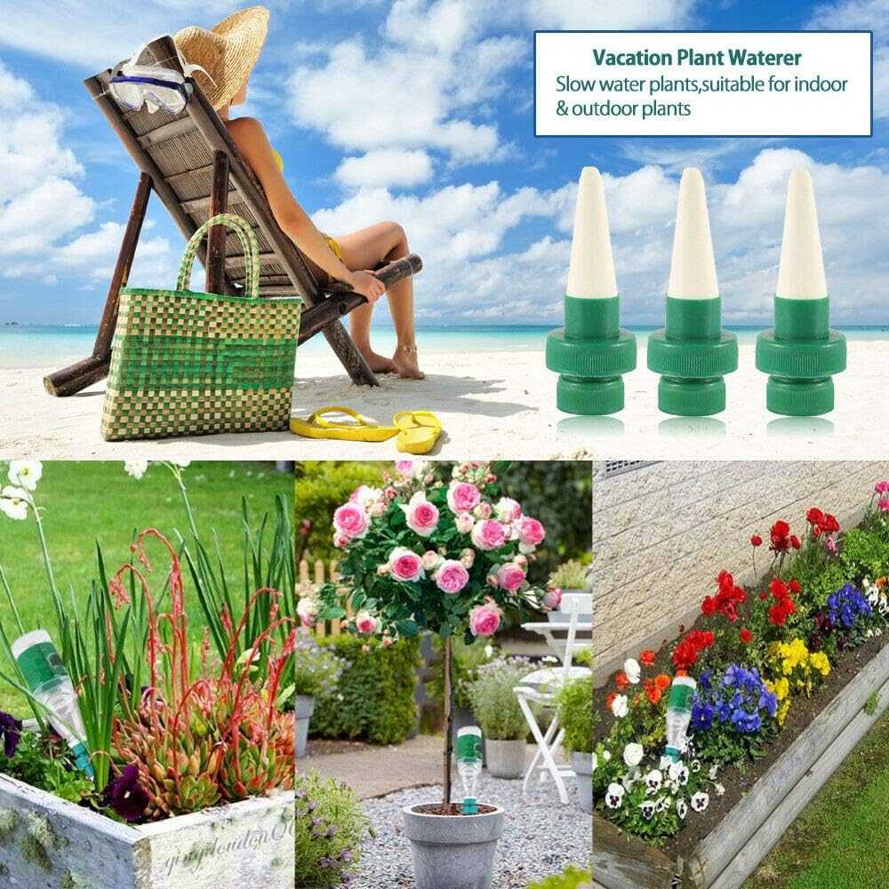 Lisslune | Self-watering spikes for plants – Automatic drip tips for bottles